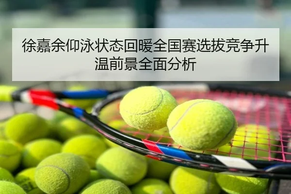 徐嘉余仰泳状态回暖全国赛选拔竞争升温前景全面分析